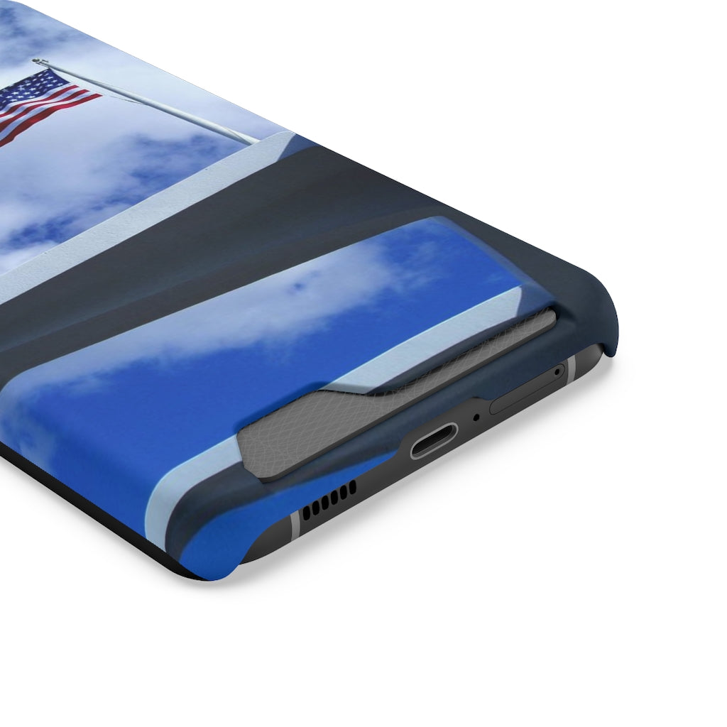 "In Solemn Remembrance" - Galaxy S22 S21 & iPhone 13 Case With Card Holder - Fry1Productions
