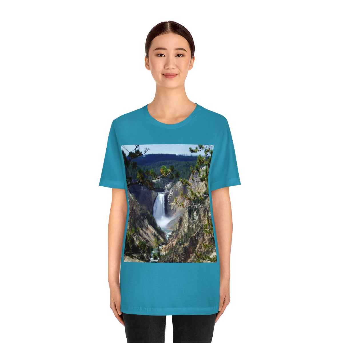 Yellowstone's Splendor - Unisex Jersey Short Sleeve T-Shirt - Fry1Productions