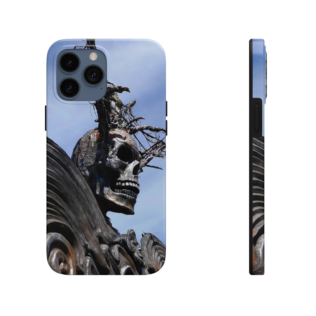 "Skull Warrior" - iPhone Tough Case - Fry1Productions