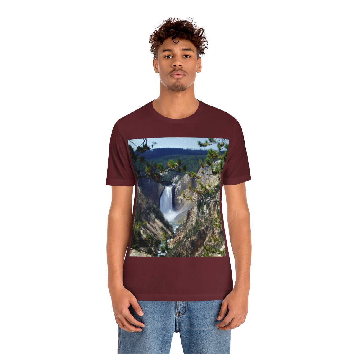 Yellowstone's Splendor - Unisex Jersey Short Sleeve T-Shirt - Fry1Productions