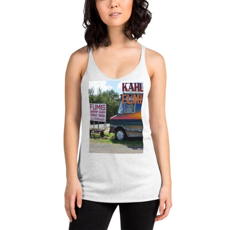 Aloha Keanu - Women's Racerback Tank Top - Fry1Productions