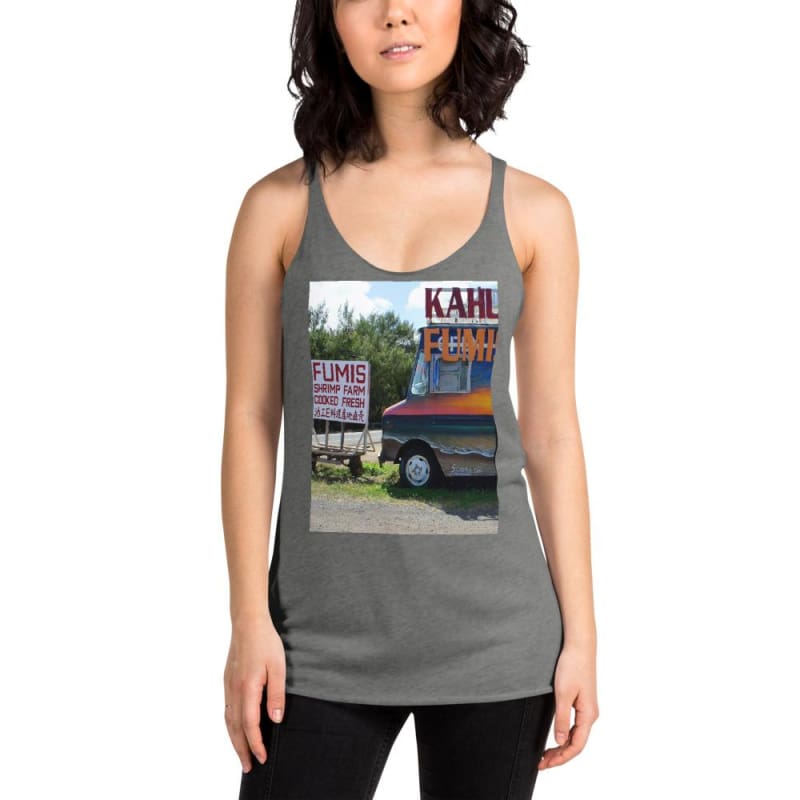 Aloha Keanu - Women's Racerback Tank Top - Fry1Productions