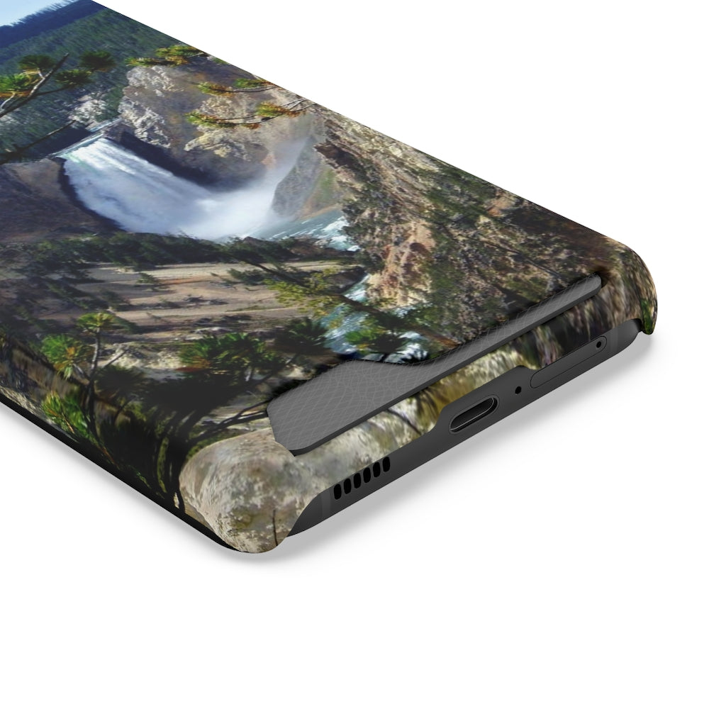 “Yellowstone's Splendor” - Galaxy S22 S21 & iPhone 13 Case With Card Holder - Fry1Productions