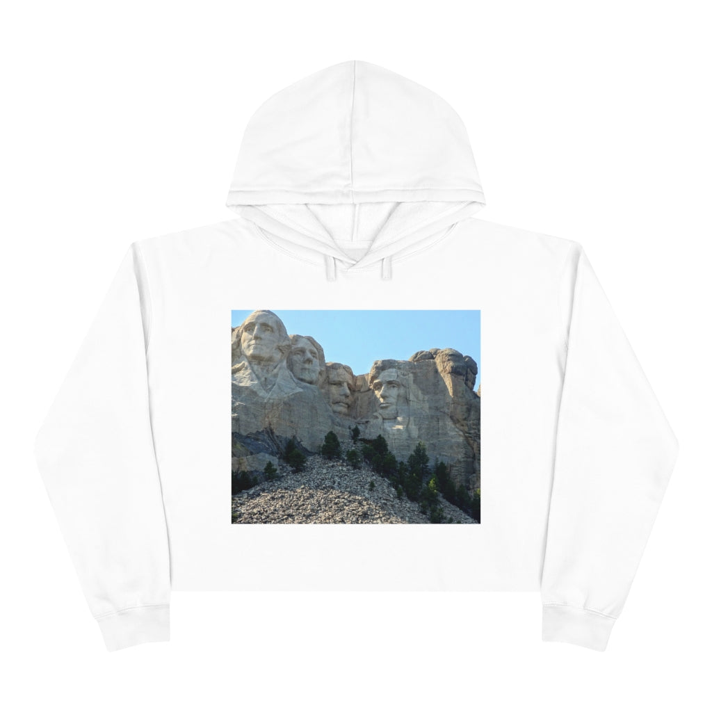 History Remembered Forever - Crop Hoodie - Fry1Productions