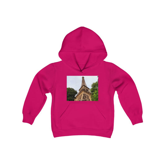 "Rising Heavenly"  - Youth Heavy Blend Hooded Sweatshirt - Fry1Productions