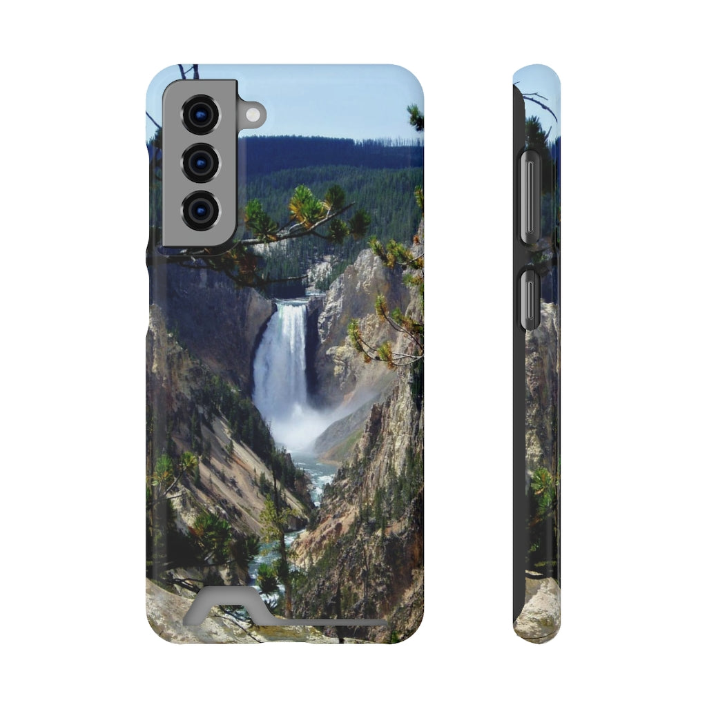 “Yellowstone's Splendor” - Galaxy S22 S21 & iPhone 13 Case With Card Holder - Fry1Productions