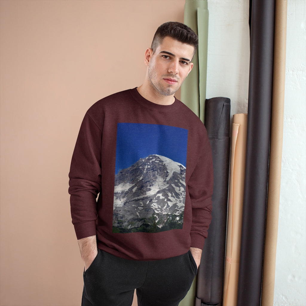 Majestic Mt. Rainier - Champion Sweatshirt - Fry1Productions