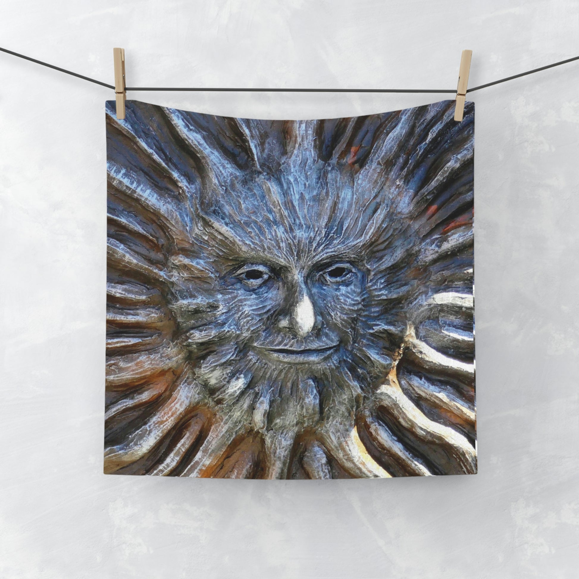 Sun God - Face Towel - Fry1Productions