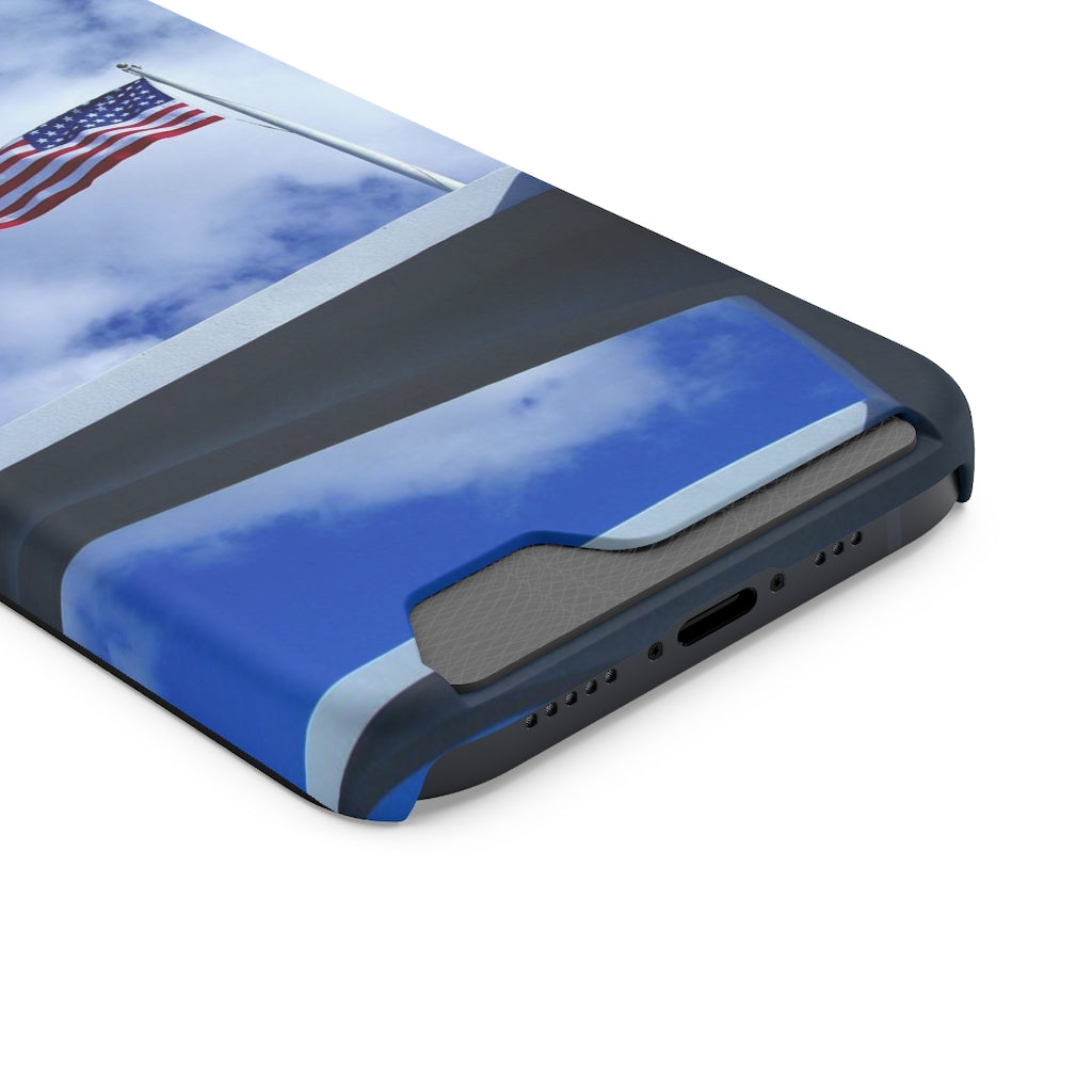 "In Solemn Remembrance" - Galaxy S22 S21 & iPhone 13 Case With Card Holder - Fry1Productions