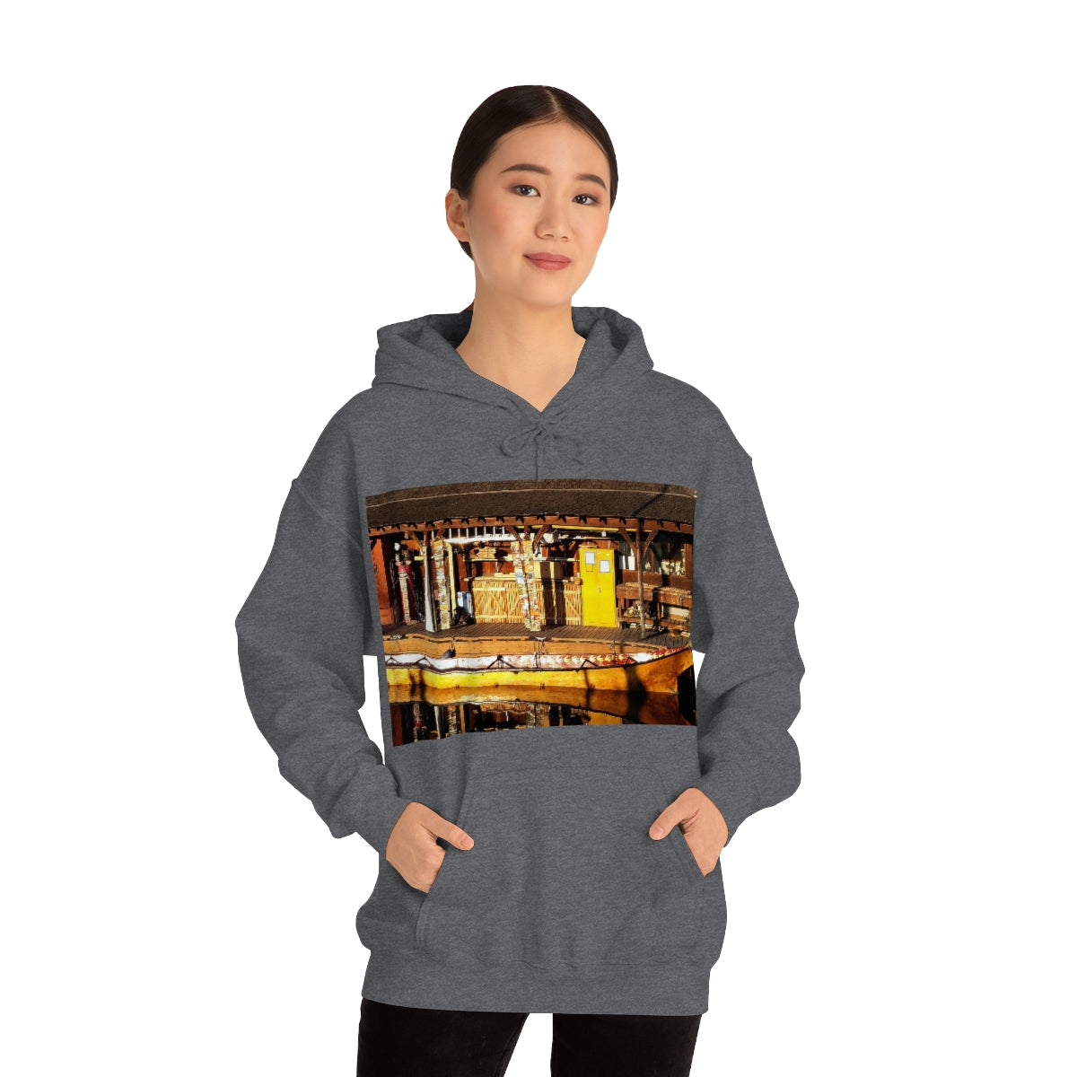 Q'il'bid Awe - Unisex Heavy Blend Hooded Sweatshirt - Fry1Productions