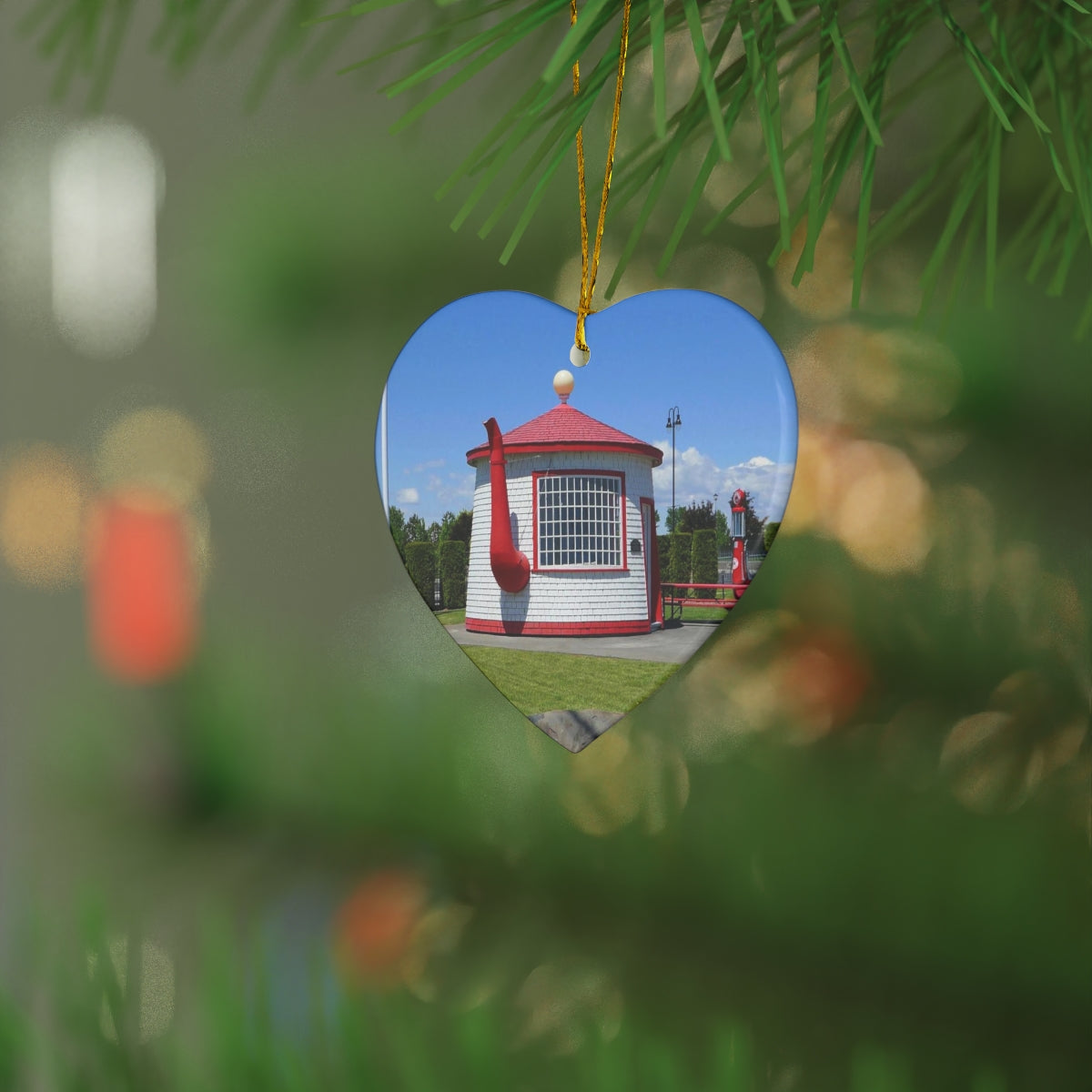 Teapot Dome Memorial Park - Ceramic Ornaments - Fry1Productions