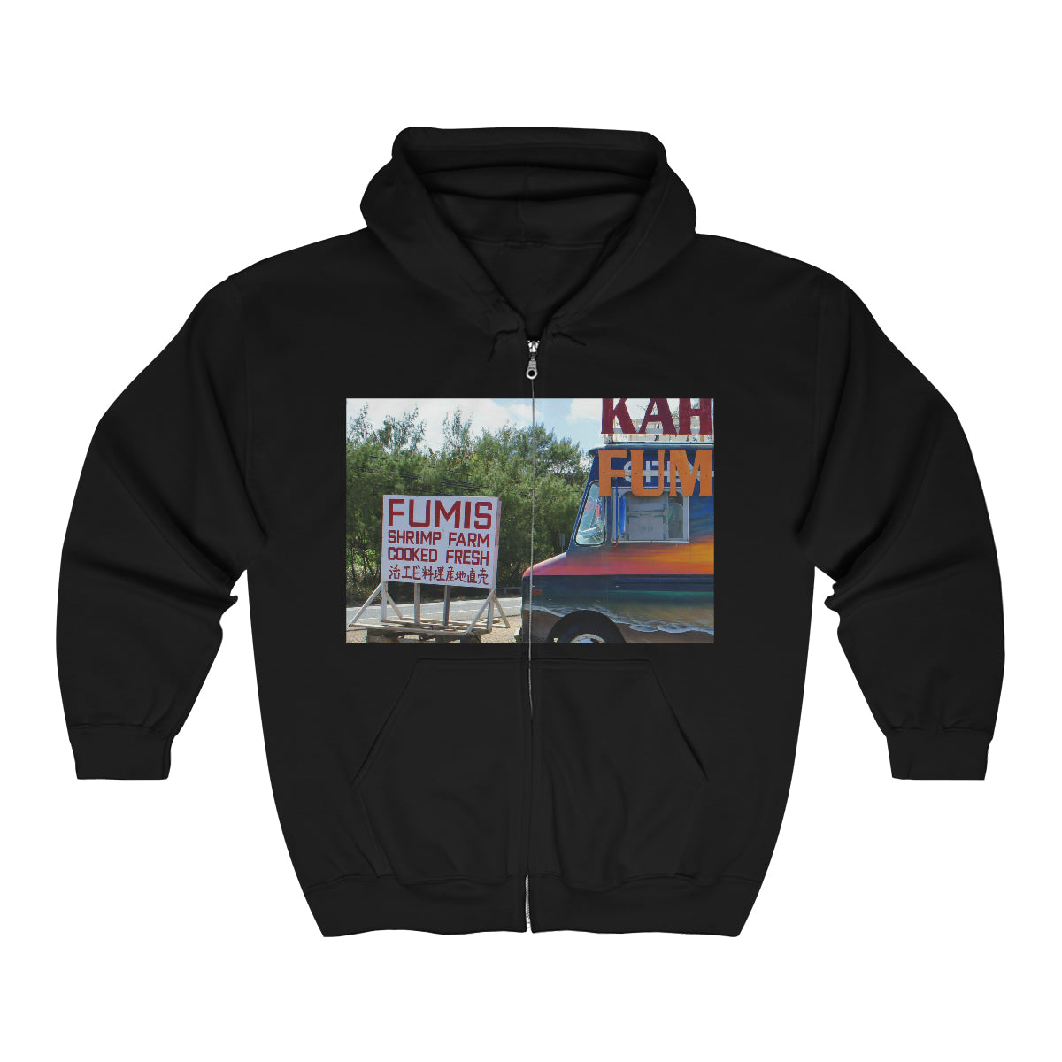 Aloha Keanu - Unisex Heavy Blend Full Zip Hooded Sweatshirt - Fry1Productions