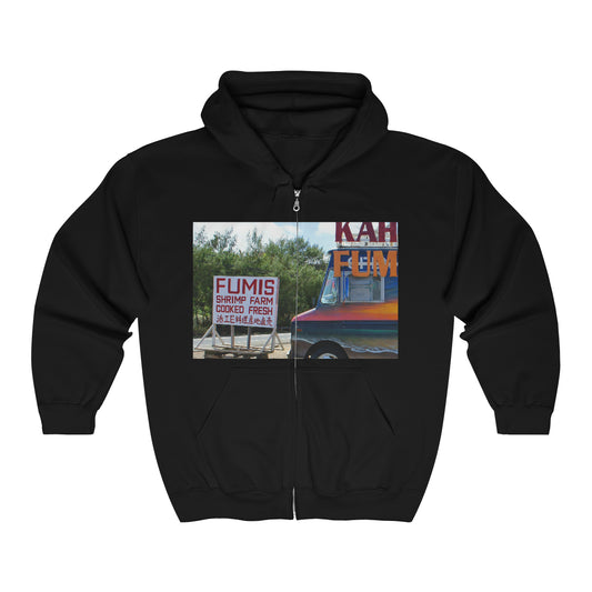Aloha Keanu - Unisex Heavy Blend Full Zip Hooded Sweatshirt - Fry1Productions