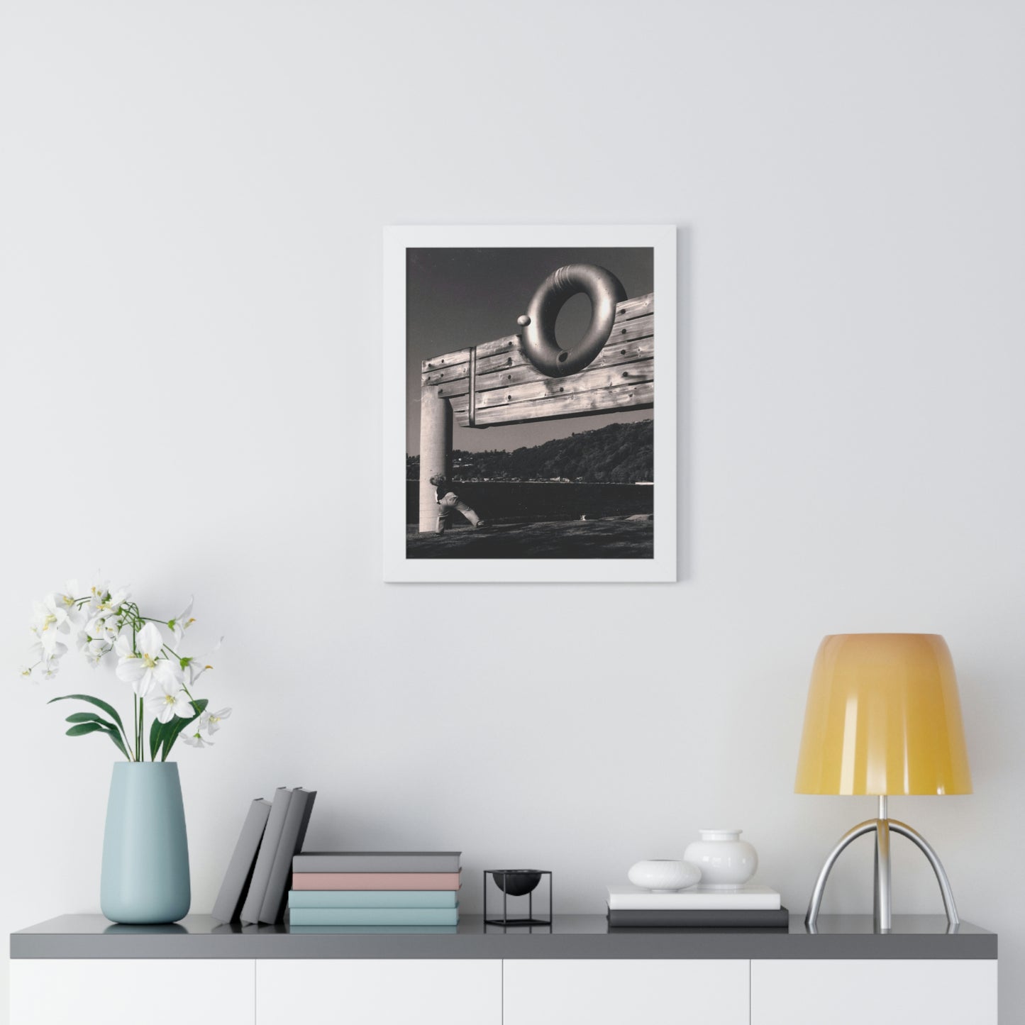Great Throw - Framed Vertical Poster - Fry1Productions