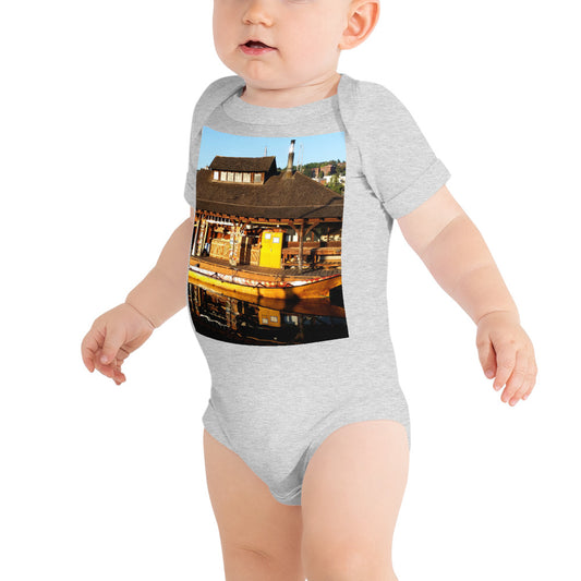 "Q'il'bid Awe" - Baby Short Sleeve One Piece - Fry1Productions