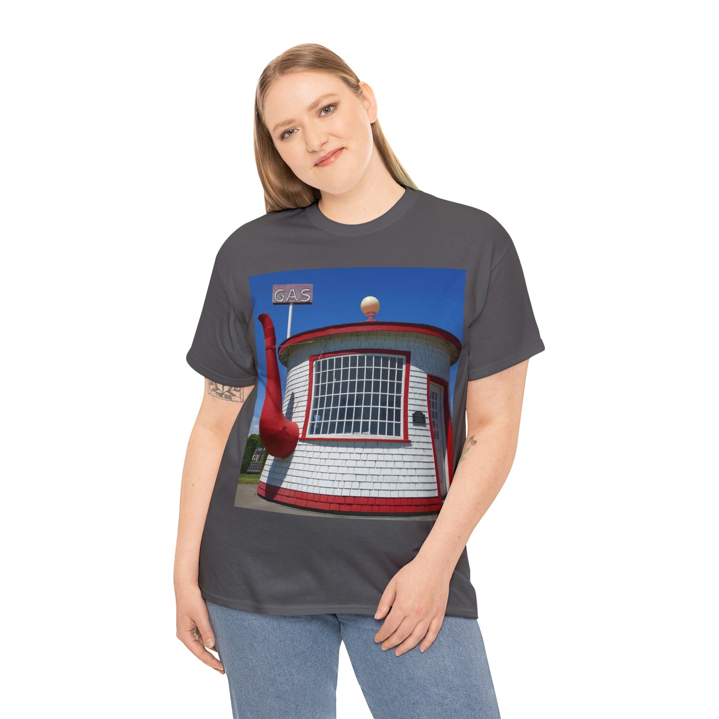 Historic Attraction Teapot Dome - Unisex Heavy Cotton Tee - Fry1Productions