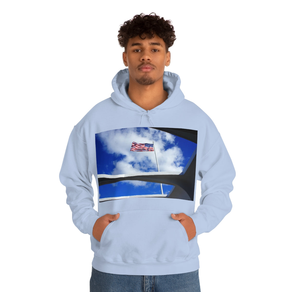 Bravery Honored Forever - Unisex Heavy Blend Hooded Sweatshirt - Fry1Productions