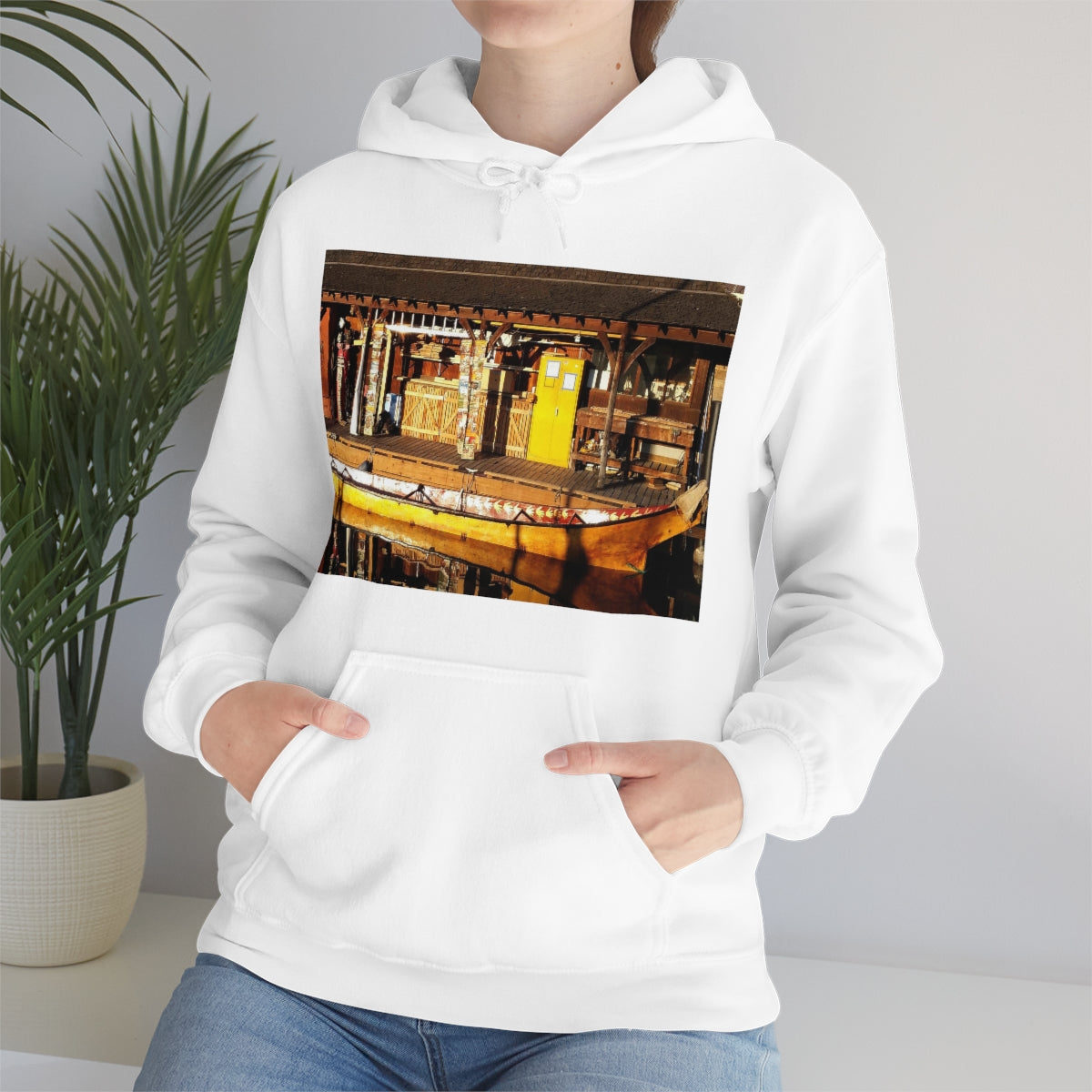 Q'il'bid Awe - Unisex Heavy Blend Hooded Sweatshirt - Fry1Productions