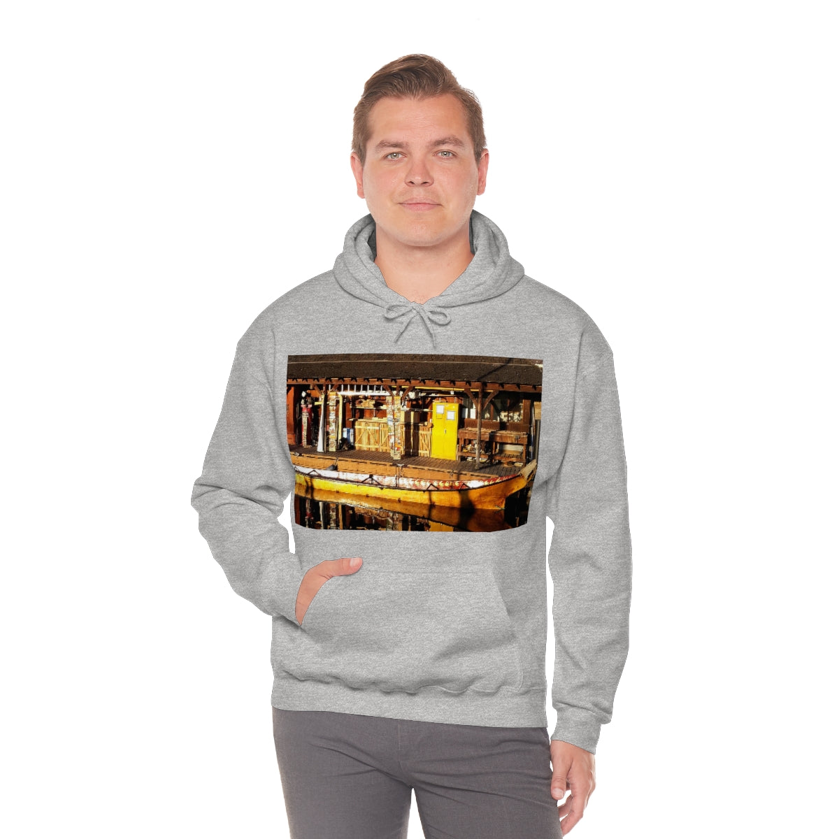 Q'il'bid Awe - Unisex Heavy Blend Hooded Sweatshirt - Fry1Productions