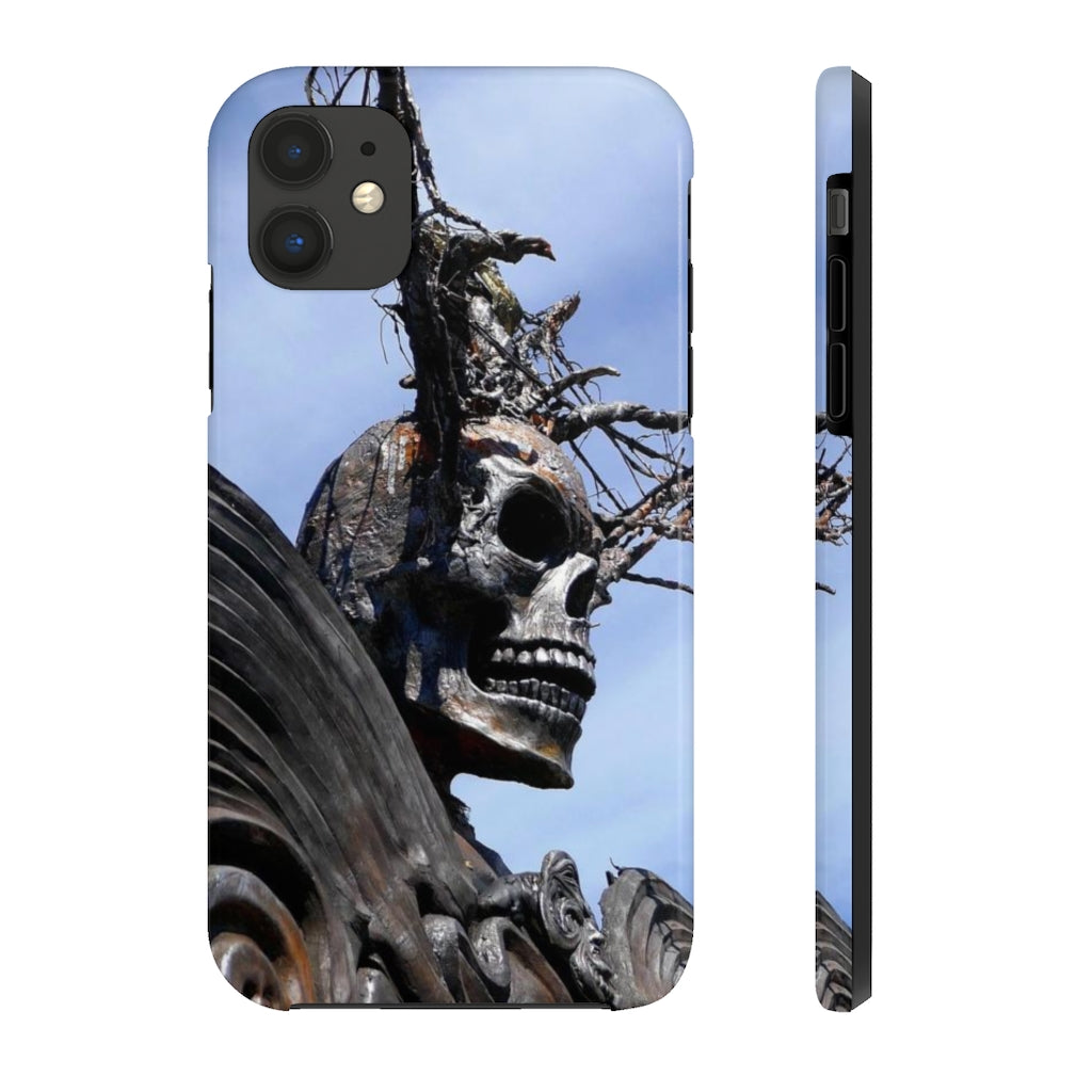 "Skull Warrior" - iPhone Tough Case - Fry1Productions