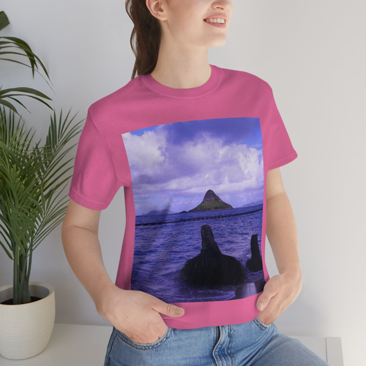 Wade To Chinaman's Hat - Unisex Jersey Short Sleeve T-Shirt - Fry1Productions