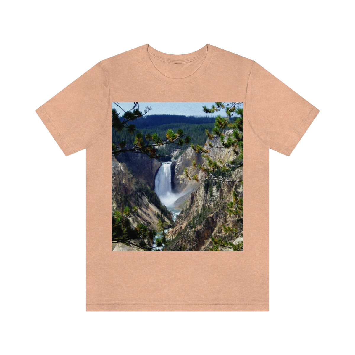 Yellowstone's Splendor - Unisex Jersey Short Sleeve T-Shirt - Fry1Productions