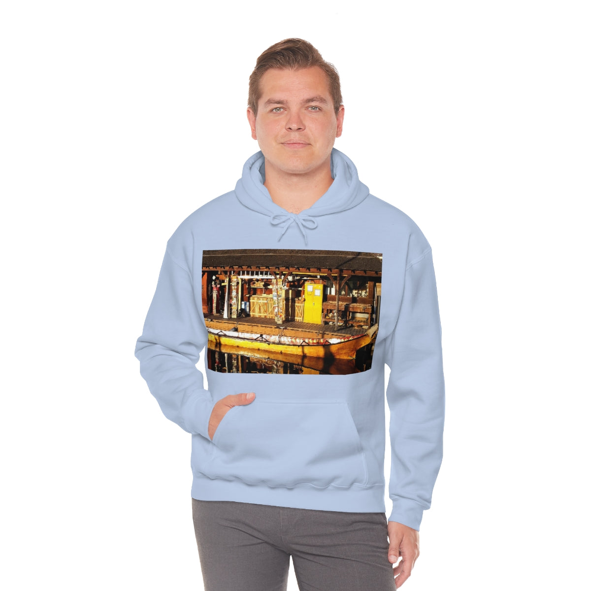 Q'il'bid Awe - Unisex Heavy Blend Hooded Sweatshirt - Fry1Productions