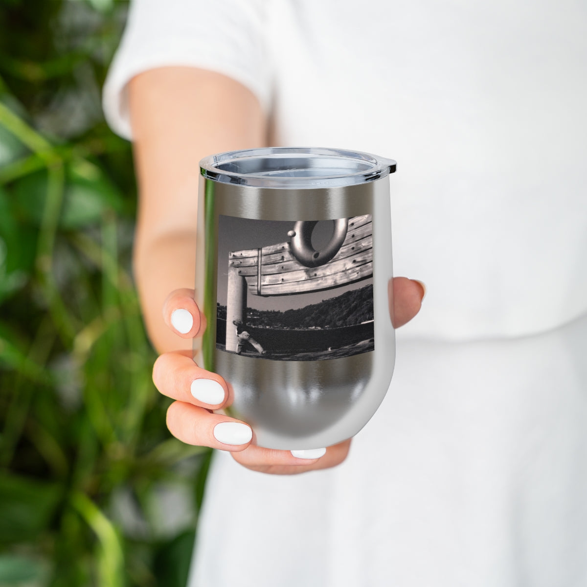 Great Throw - 12 oz Insulated Wine Tumbler - Fry1Productions