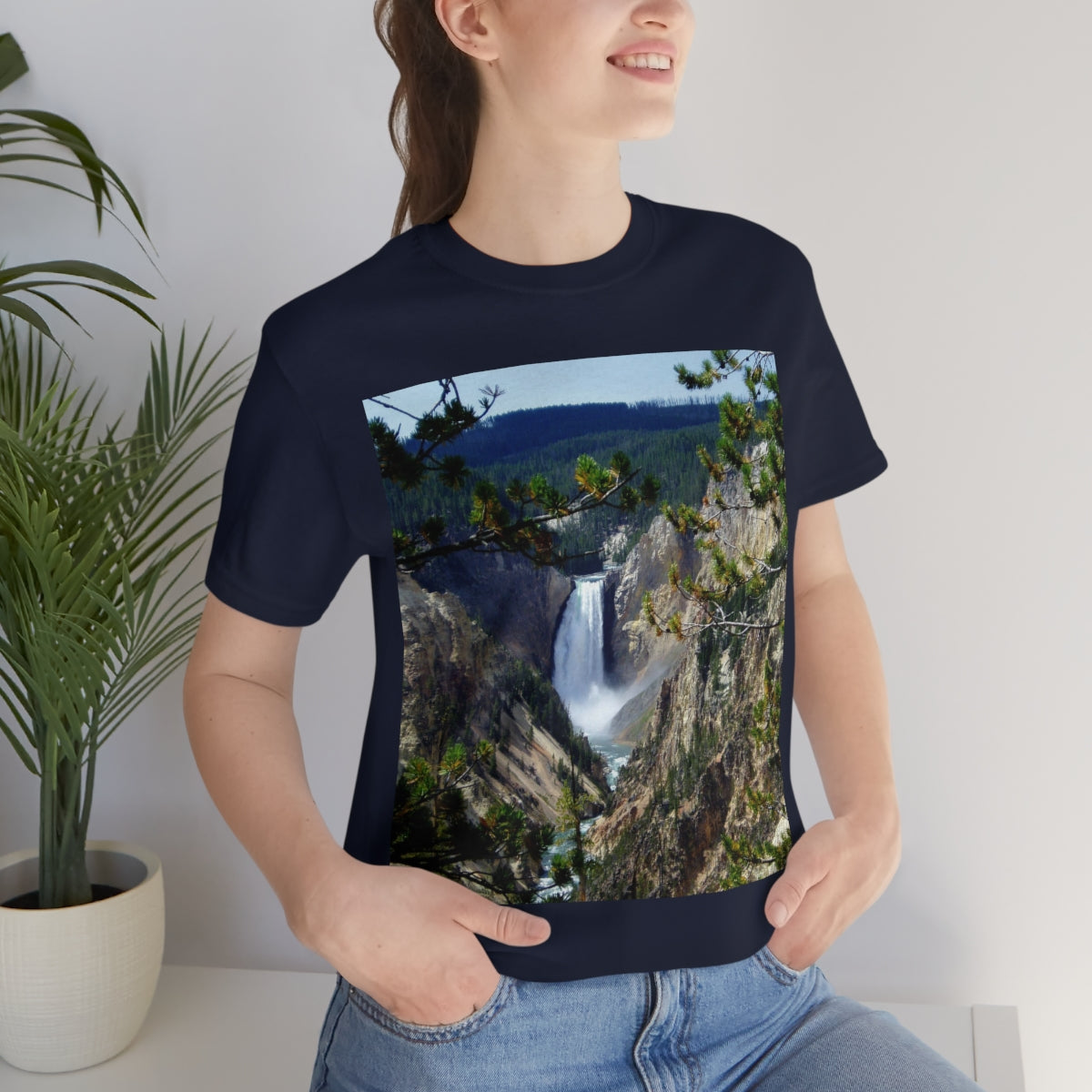 Yellowstone's Splendor - Unisex Jersey Short Sleeve T-Shirt - Fry1Productions