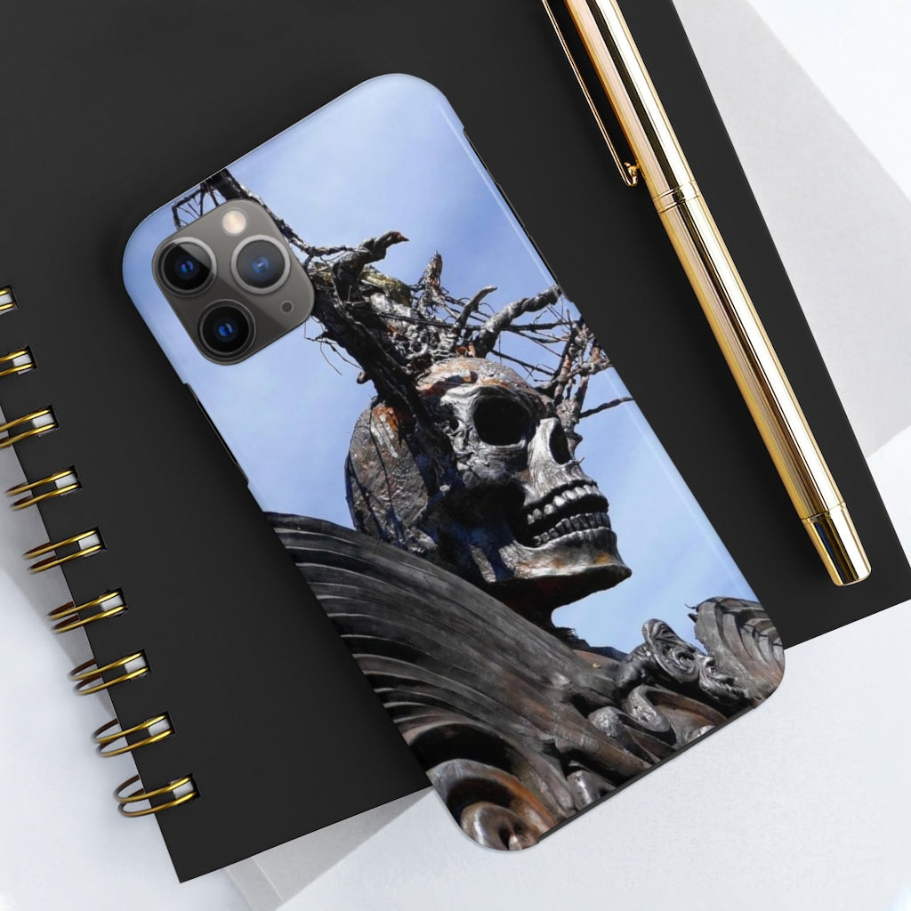 "Skull Warrior" - iPhone Tough Case - Fry1Productions