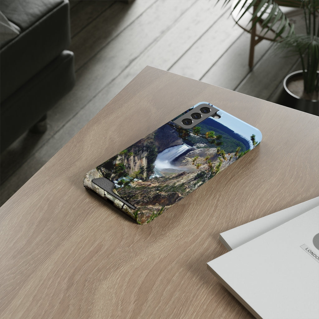 “Yellowstone's Splendor” - Galaxy S22 S21 & iPhone 13 Case With Card Holder - Fry1Productions