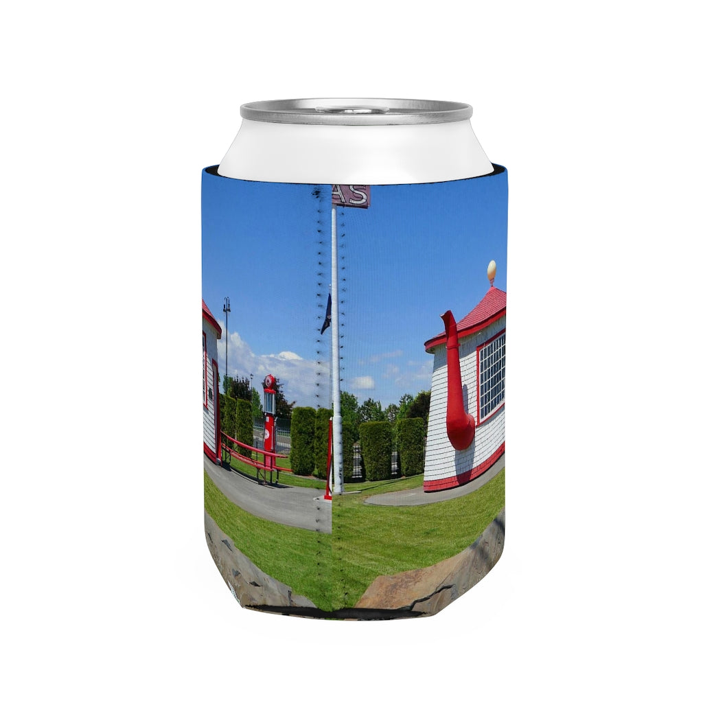Teapot Dome Memorial Park - Can Cooler Neoprene Sleeve 12oz - Fry1Productions