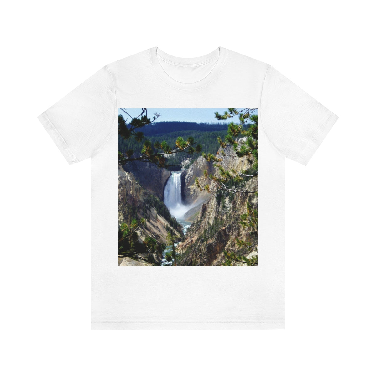 Yellowstone's Splendor - Unisex Jersey Short Sleeve T-Shirt - Fry1Productions