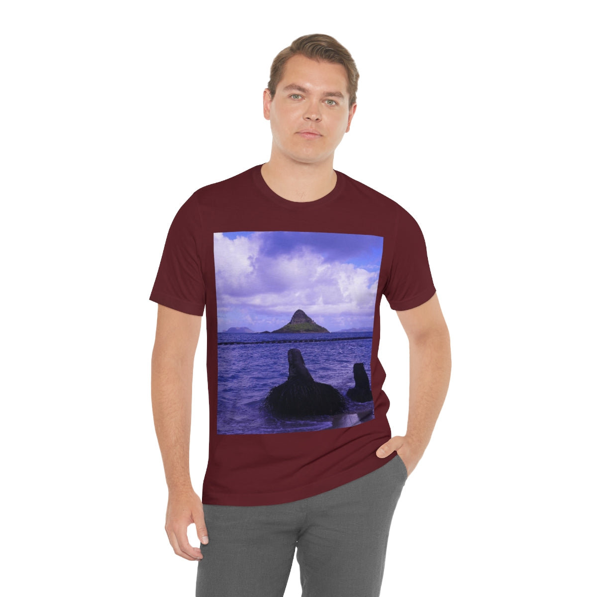 Wade To Chinaman's Hat - Unisex Jersey Short Sleeve T-Shirt - Fry1Productions