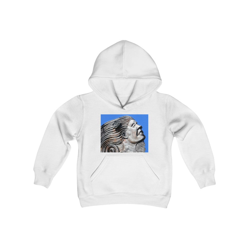 "Nymph Beauty" - Youth Heavy Blend Hooded Sweatshirt - Fry1Productions