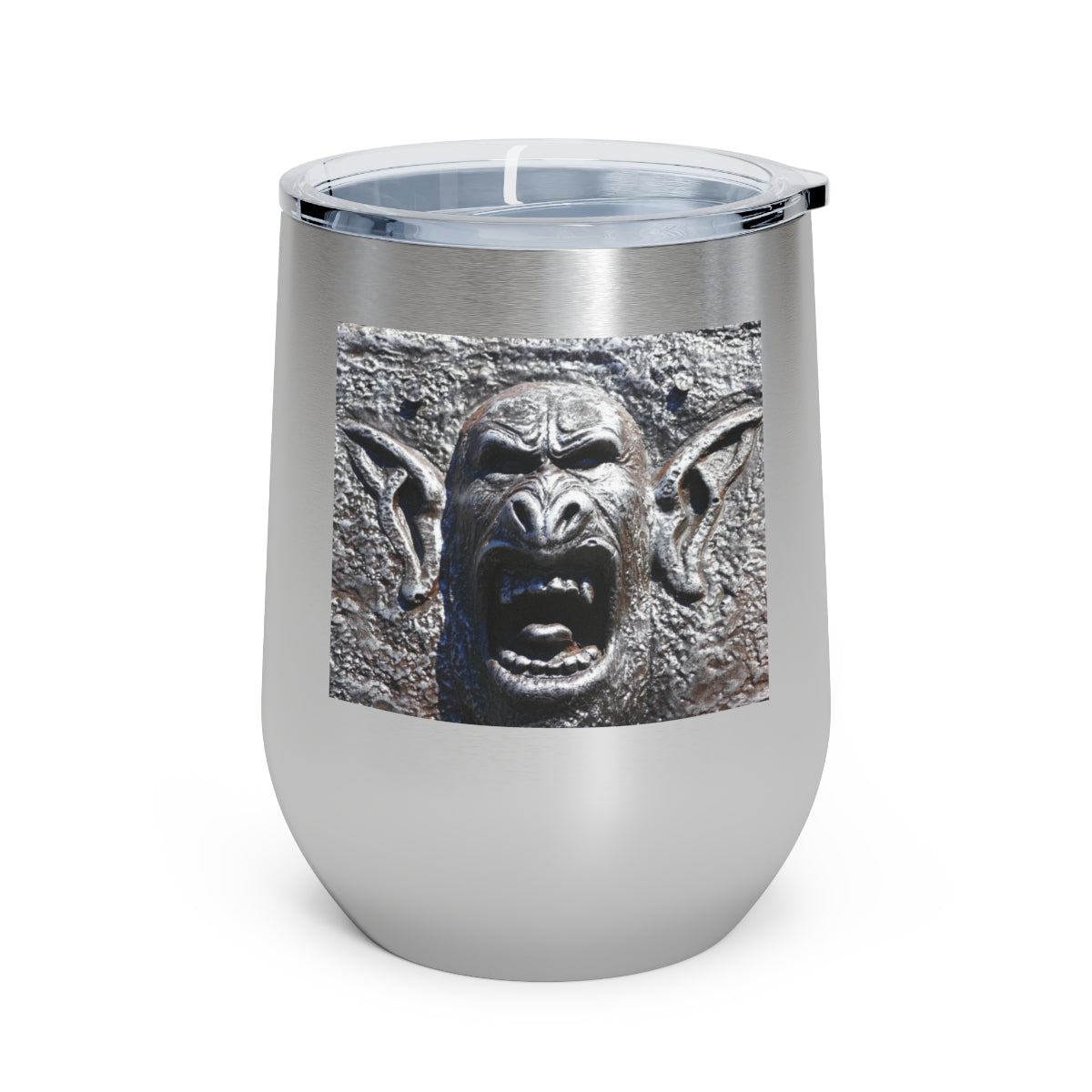 Frenzy Scream - 12 oz Insulated Wine Tumbler - Fry1Productions