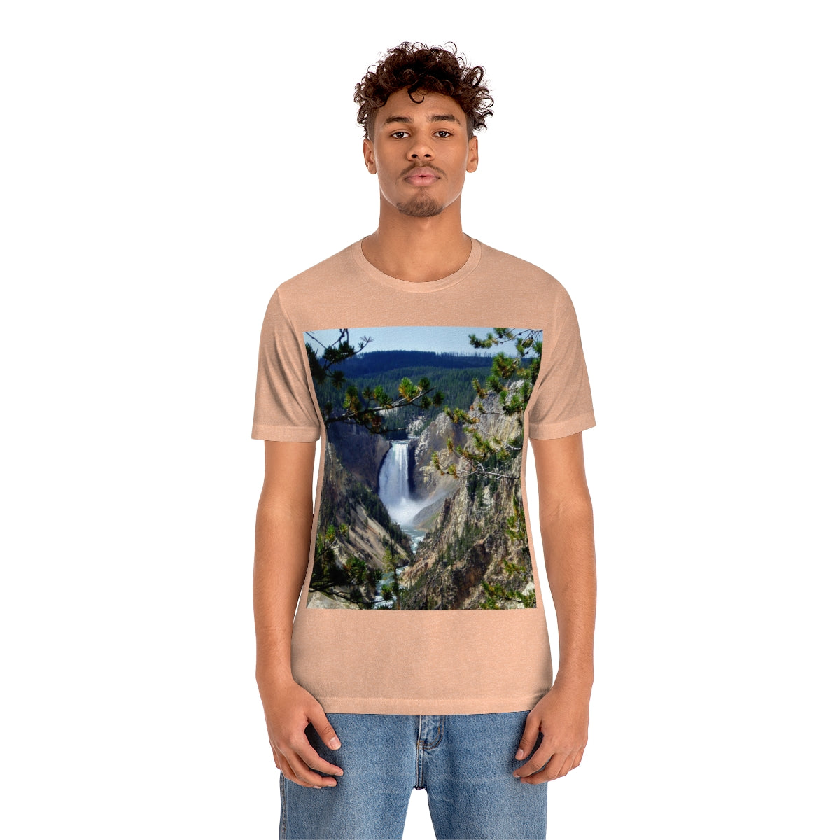 Yellowstone's Splendor - Unisex Jersey Short Sleeve T-Shirt - Fry1Productions