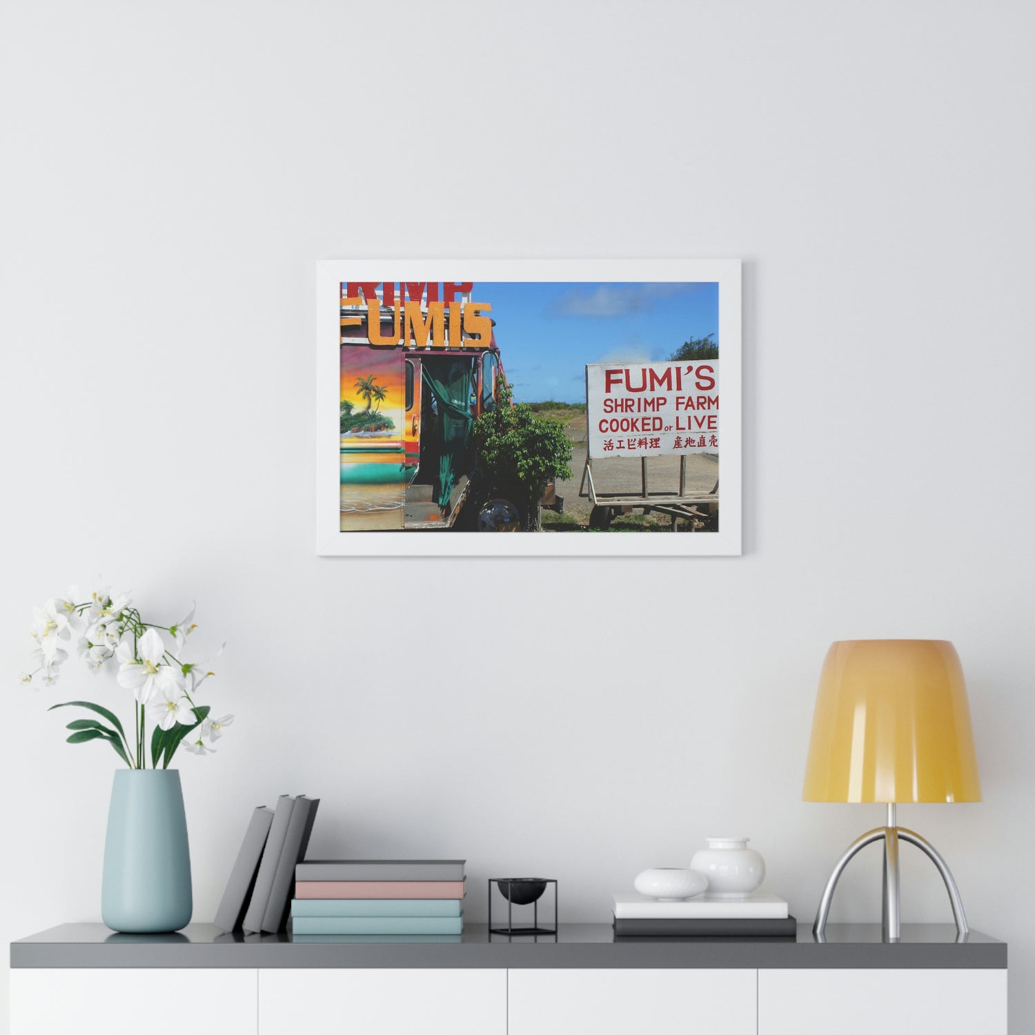 Kaulana Delights - Framed Horizontal Poster - Fry1Productions