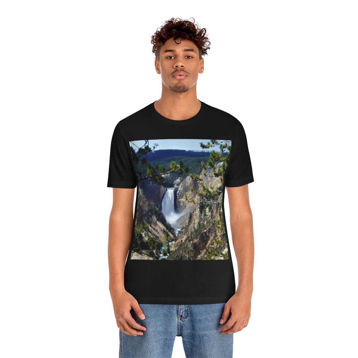 Yellowstone's Splendor - Unisex Jersey Short Sleeve T-Shirt - Fry1Productions