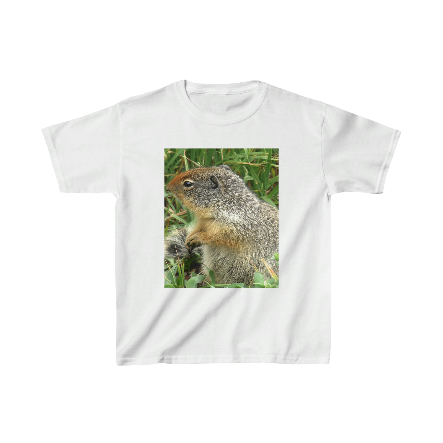 Inquisitive Stare - Kids Cotton Tee - Fry1Productions