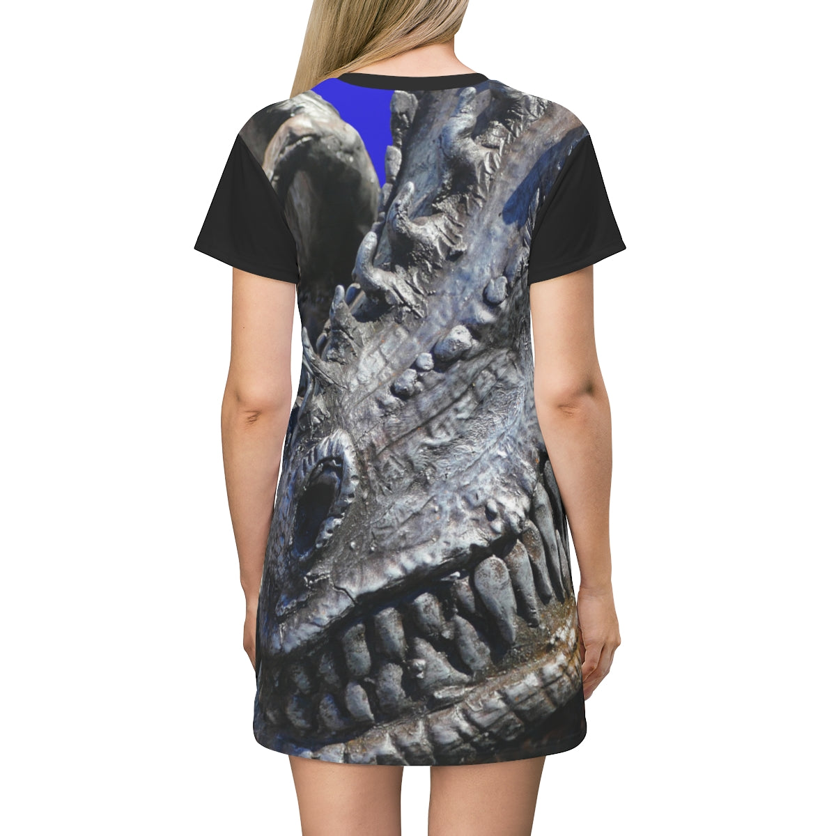 Delectable Vision - Women's All-Over Print T-Shirt Dress - Fry1Productions