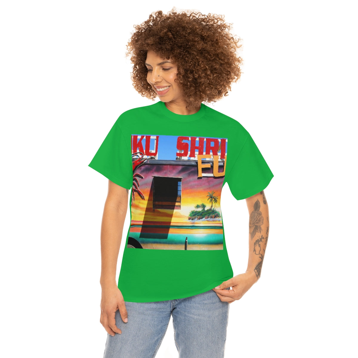 Island Love - Unisex Heavy Cotton Tee - Fry1Productions