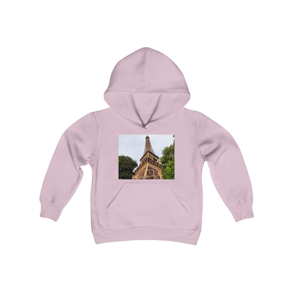 "Rising Heavenly"  - Youth Heavy Blend Hooded Sweatshirt - Fry1Productions