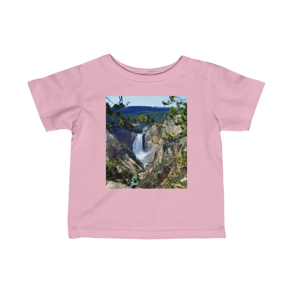 Yellowstone's Splendor - Infant Fine Jersey Tee - Fry1Productions