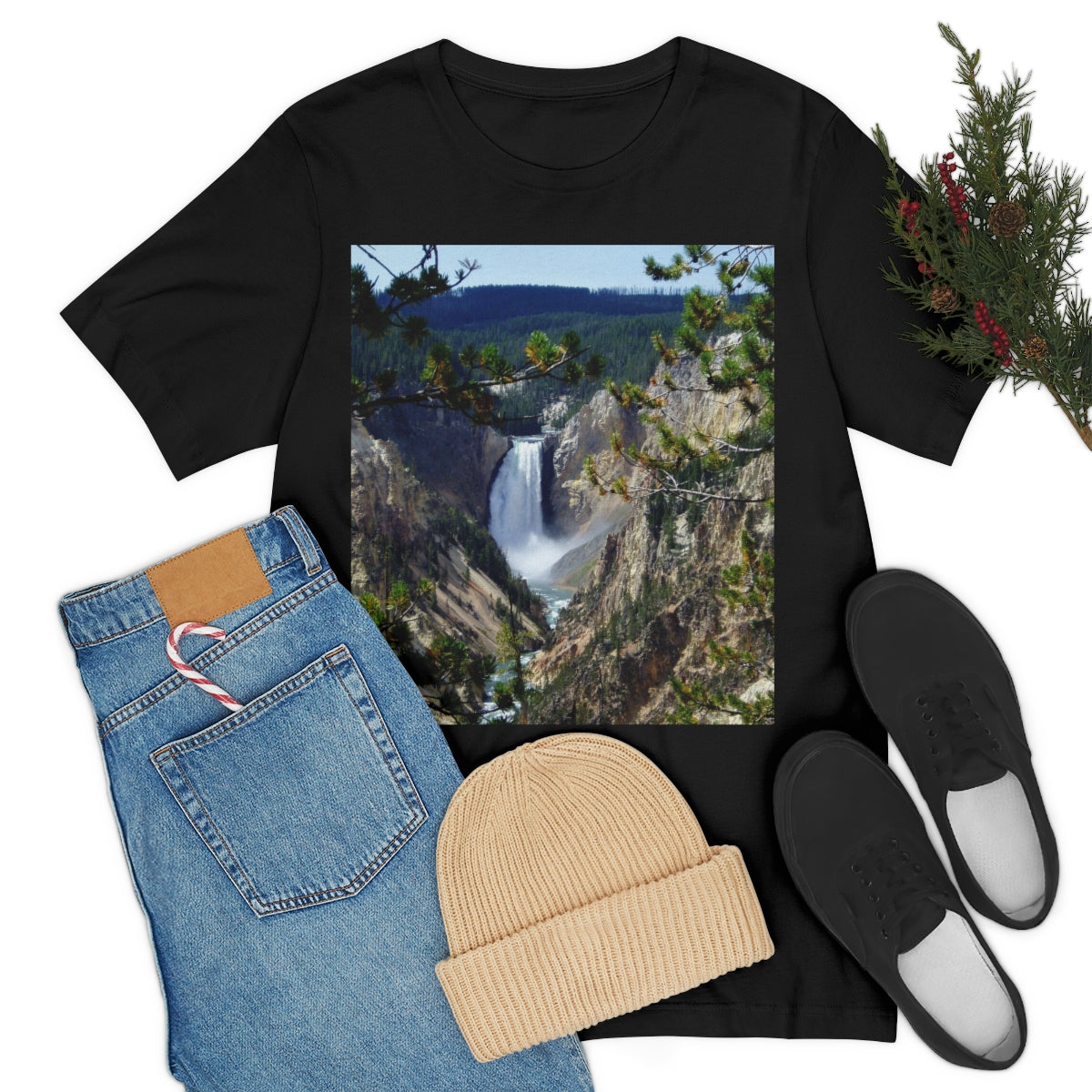 Yellowstone's Splendor - Unisex Jersey Short Sleeve T-Shirt - Fry1Productions