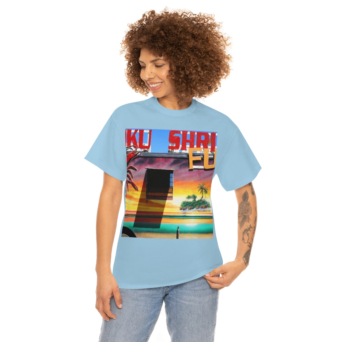 Island Love - Unisex Heavy Cotton Tee - Fry1Productions