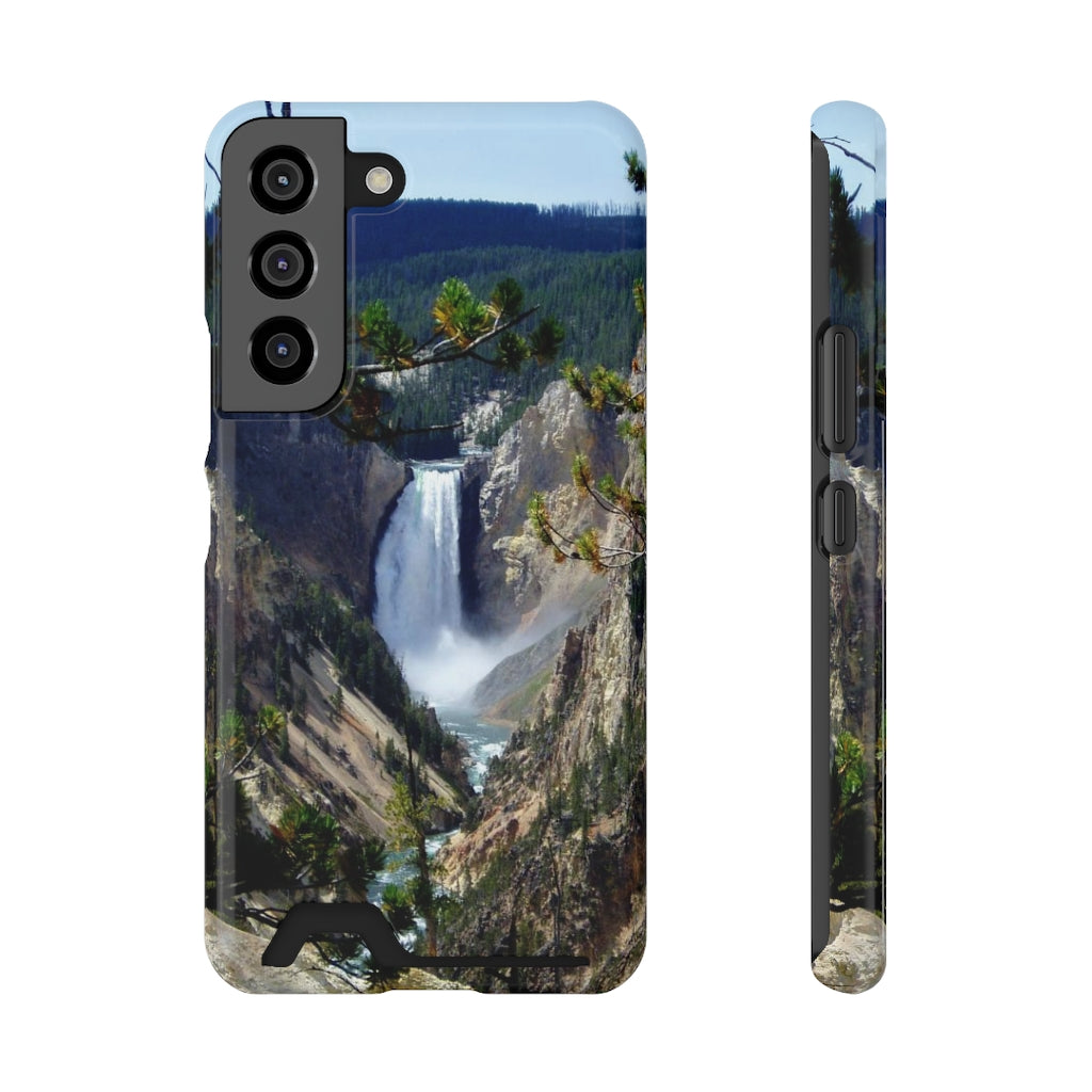 “Yellowstone's Splendor” - Galaxy S22 S21 & iPhone 13 Case With Card Holder - Fry1Productions