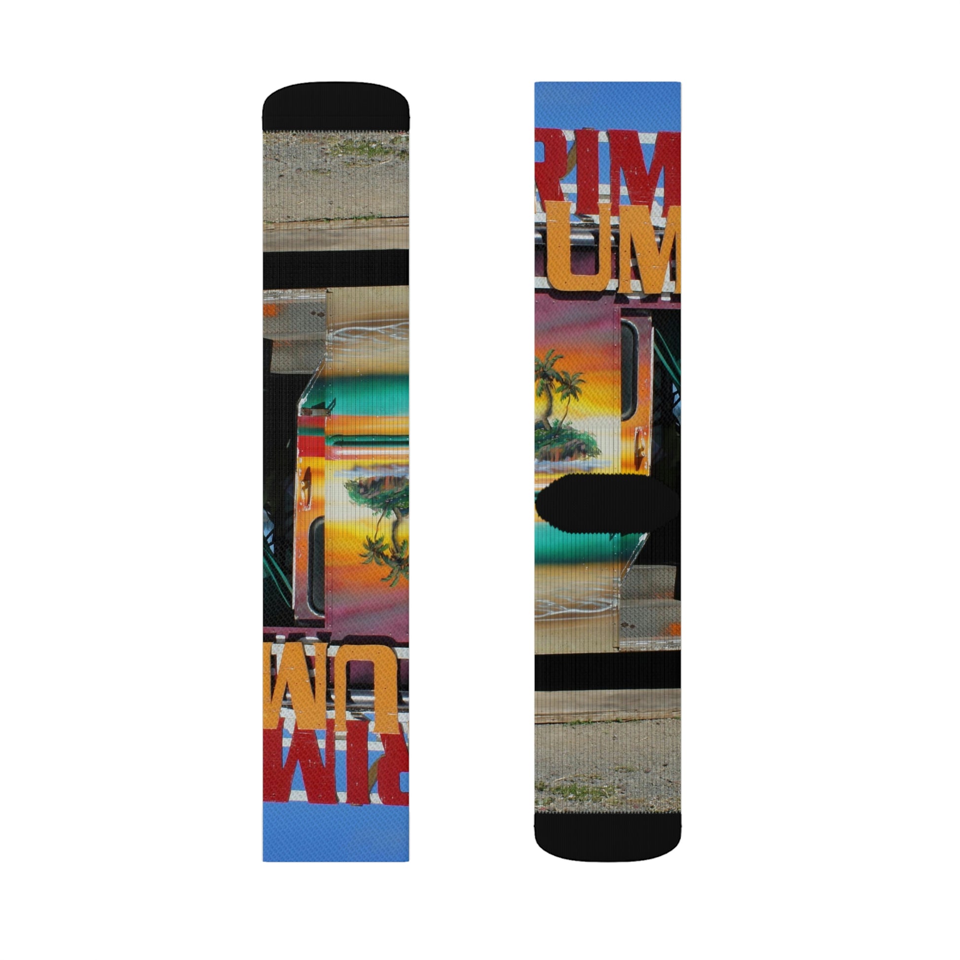 Island Love - All-Over Print Socks - Fry1Productions