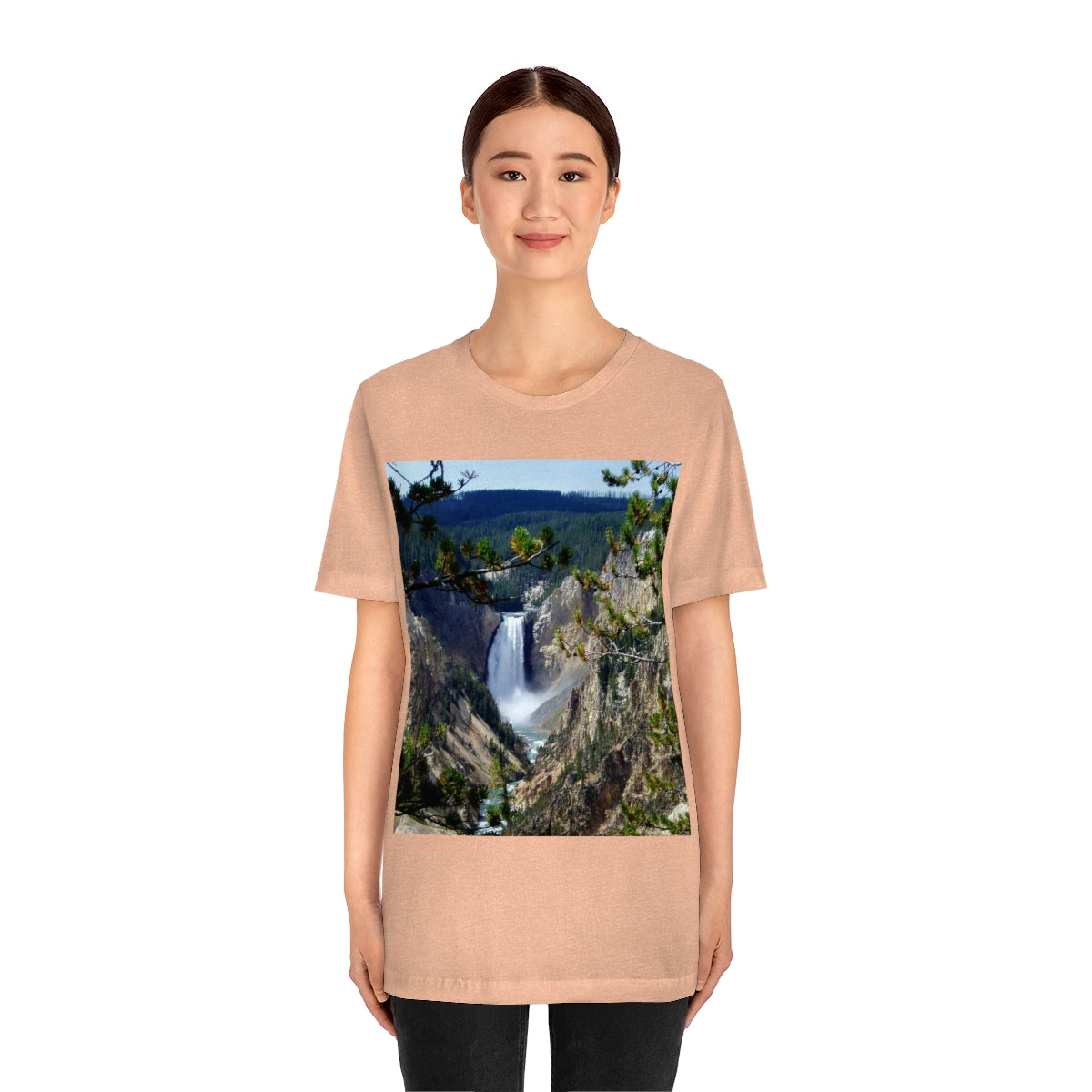 Yellowstone's Splendor - Unisex Jersey Short Sleeve T-Shirt - Fry1Productions