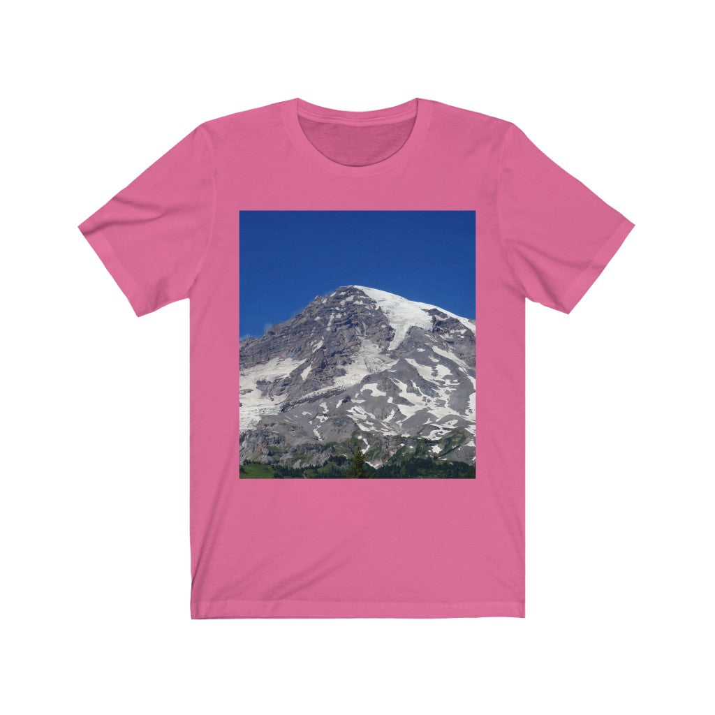 "Majestic Mt. Rainier" - Unisex Jersey Short Sleeve T-Shirt - Fry1Productions